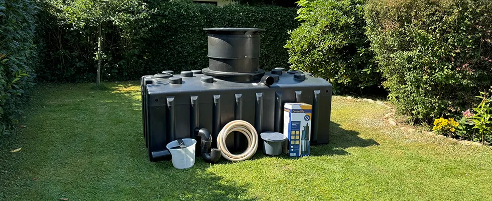 Regenwasseranlage Komplettset Garten