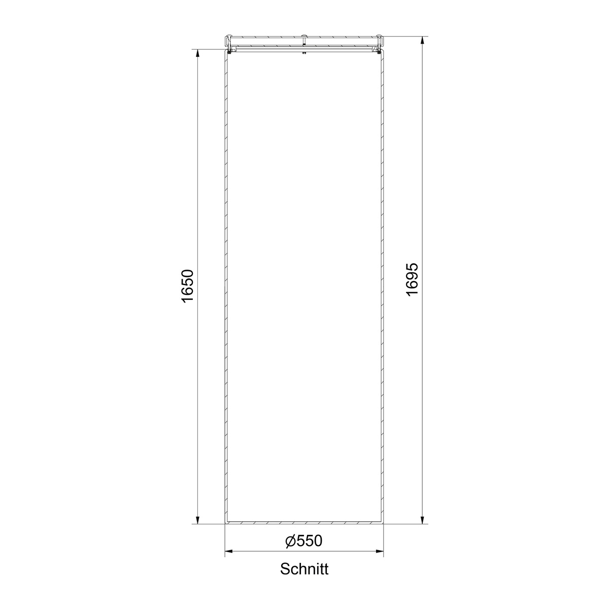 AQa.Line Kellertank 350 L inkl. Abdeckung