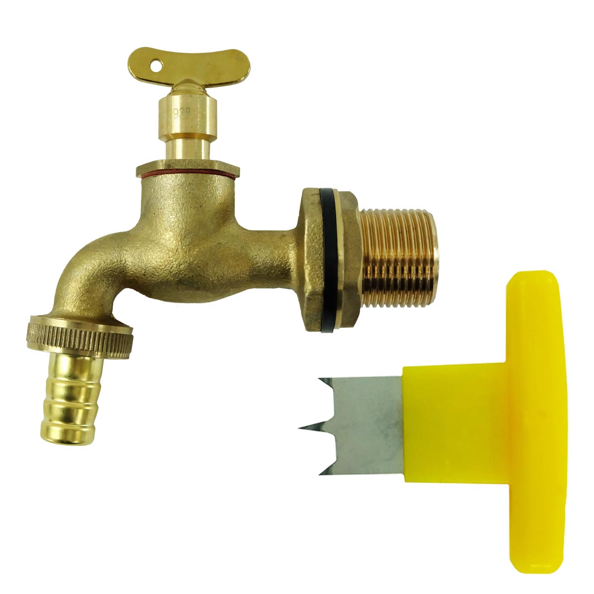 Wasserhahn aus Messing
