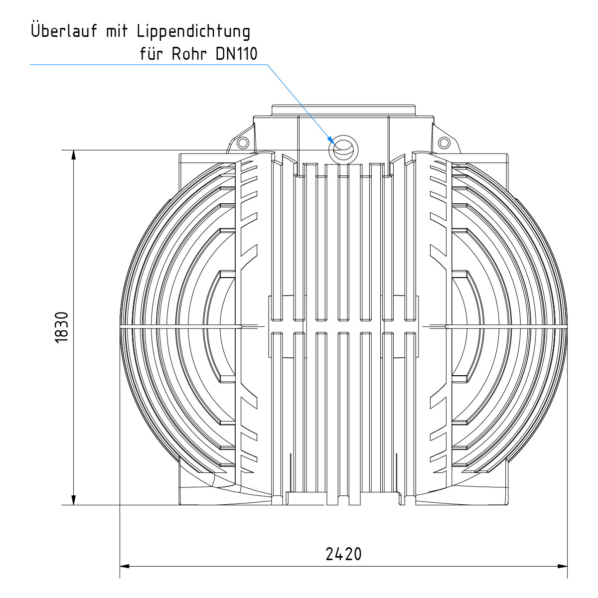 Gartenanlage AQa.Line  5000 L DIY