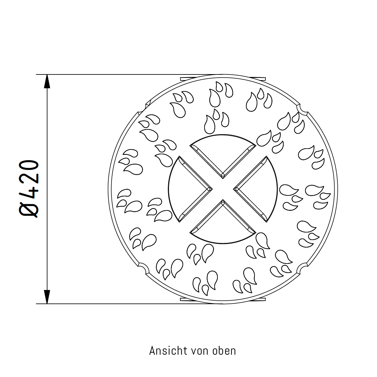 Vorfilter für Versickerungsanlagen inkl. Abdeckung