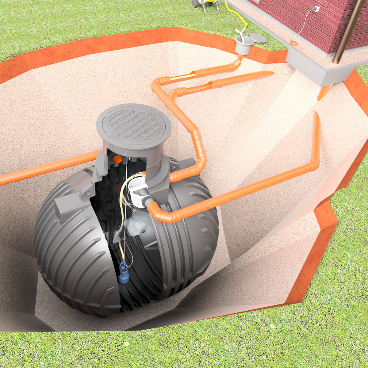 Gartenanlage AQa.Line  5000 L DIY