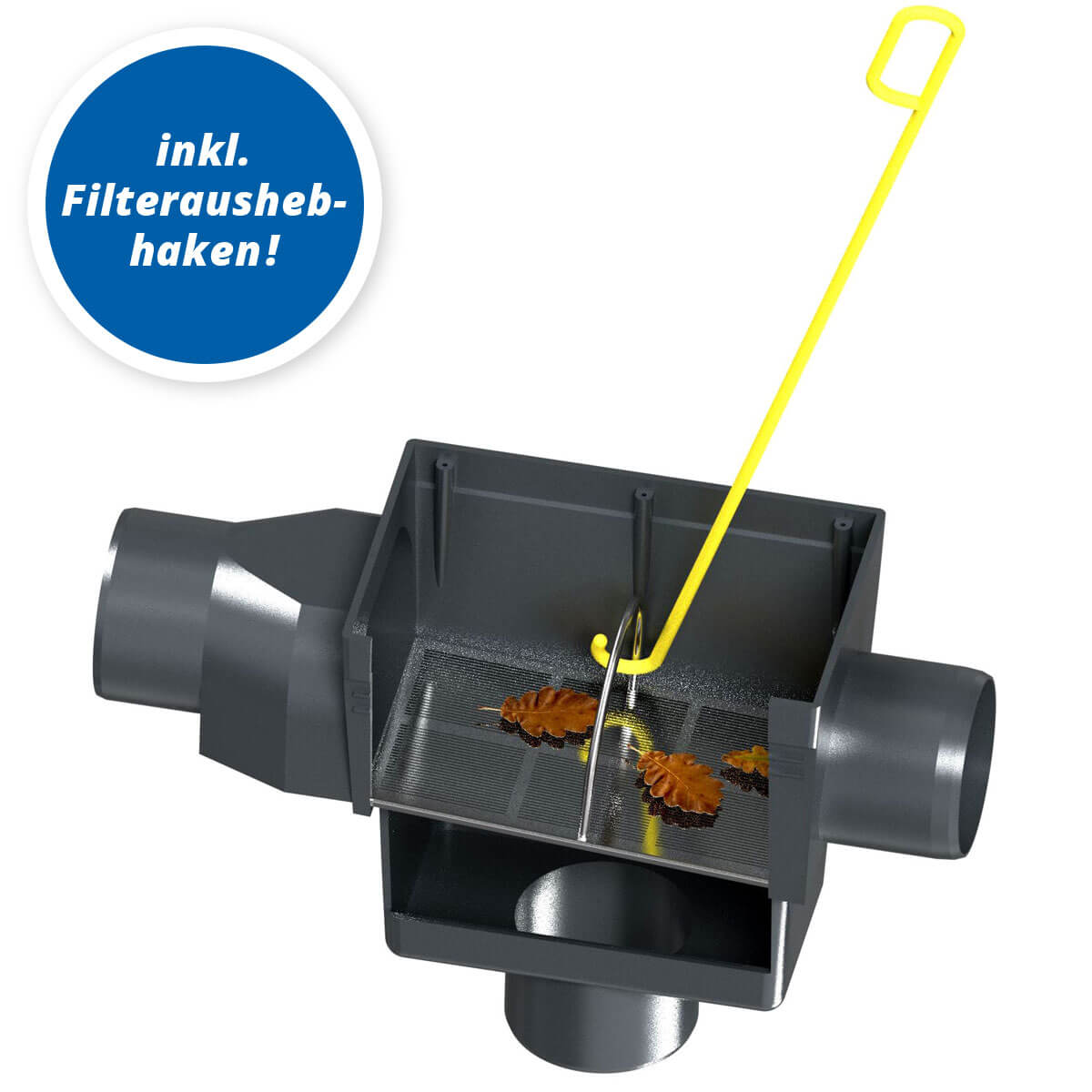 AQa.Line Hausanlage 3400 L inkl. Abdeckung