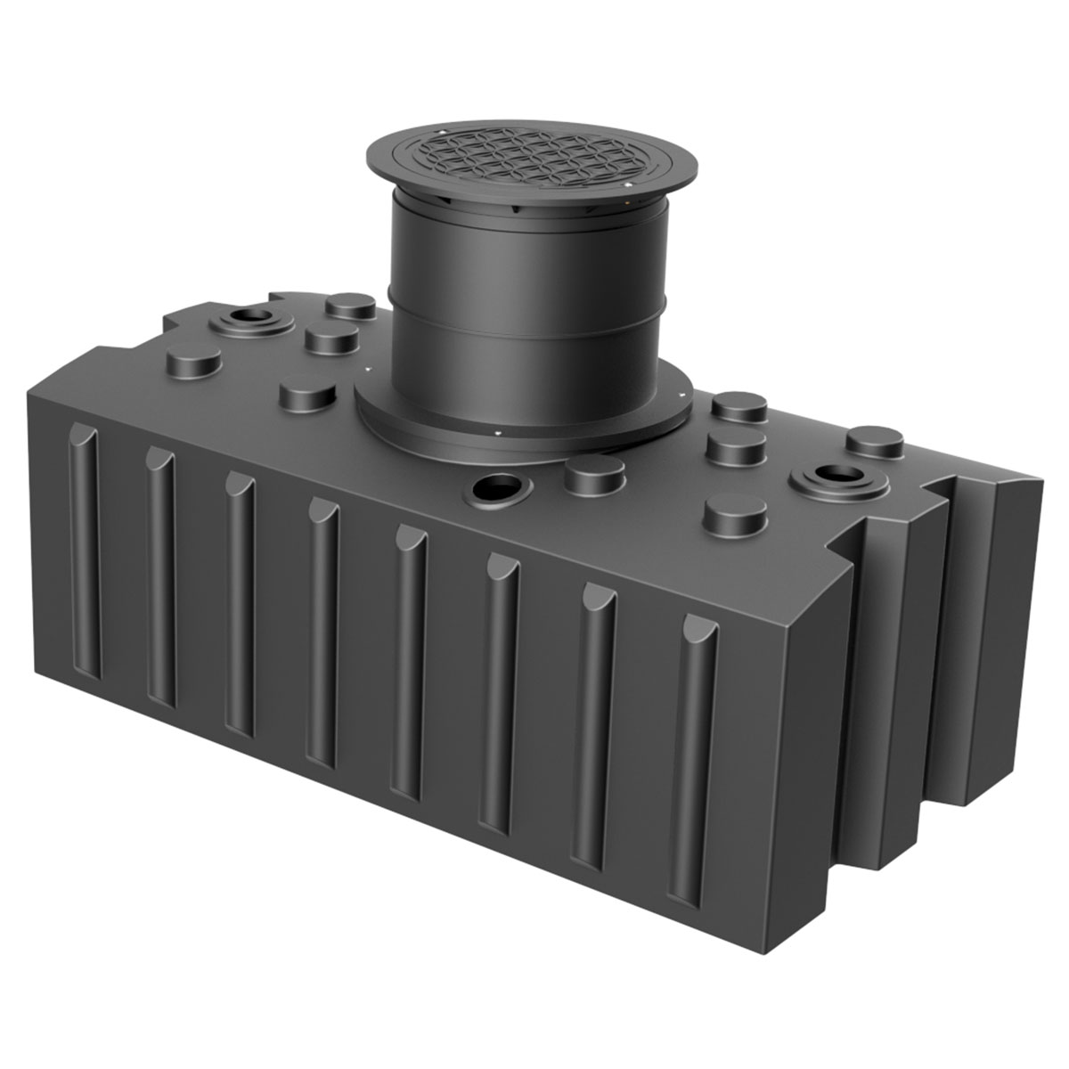Flachtank 2000 L