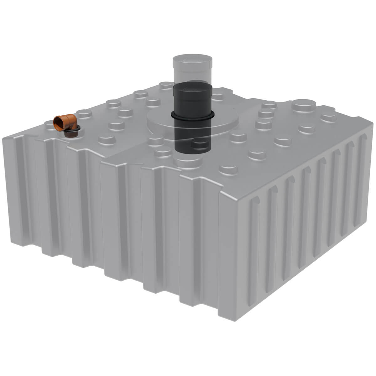 AQa.Line Abwasserflachtank 5000 L