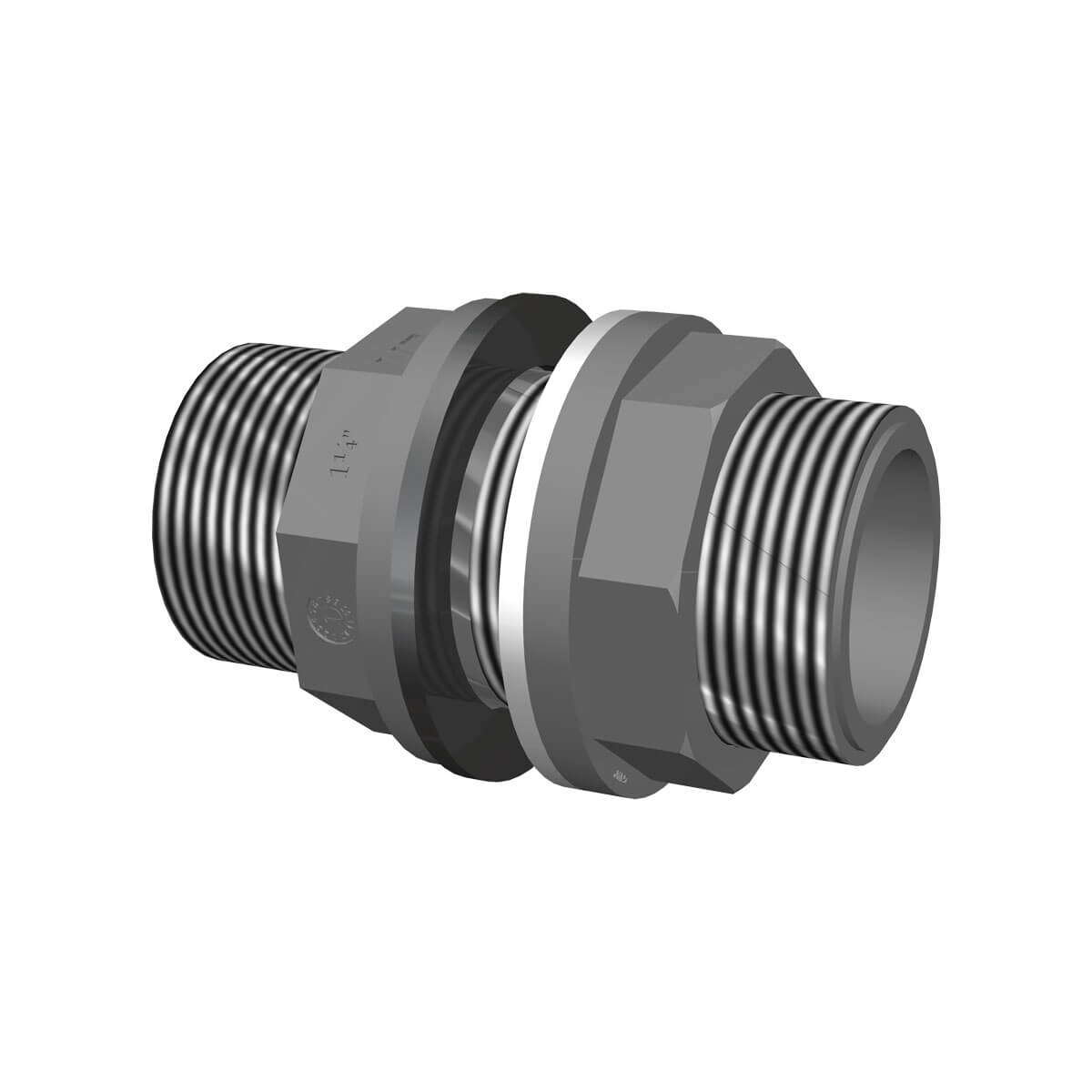 Schottverschraubung 1 1/4" – Anschlussverschraubung für Tanks
