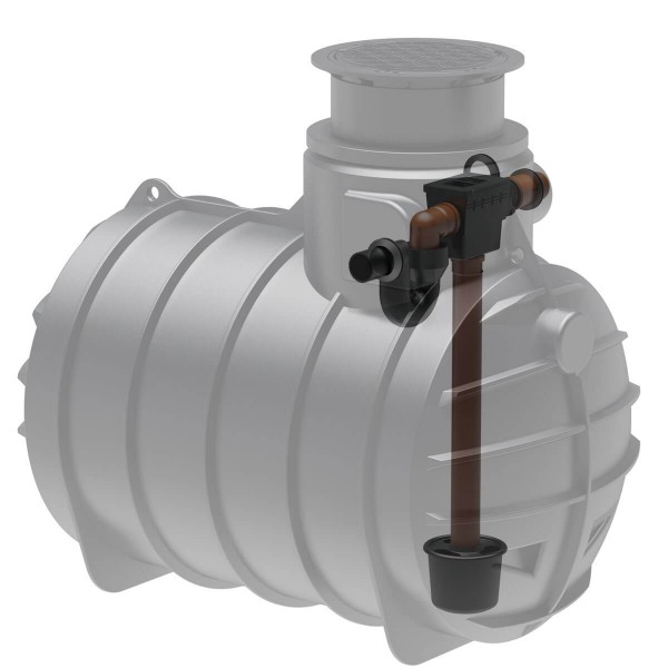 AQa.Line Hausanlage 3400 L inkl. Abdeckung