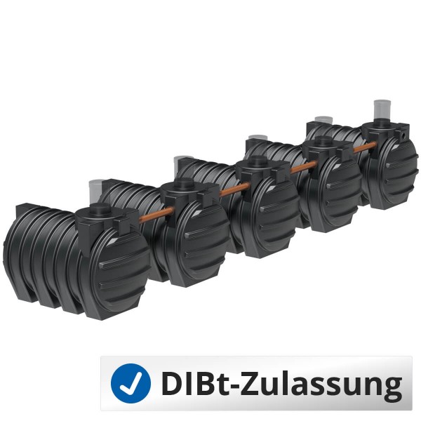 AQa.Line Abwassersystem 15000 L (mit DIBt-Zulassung)