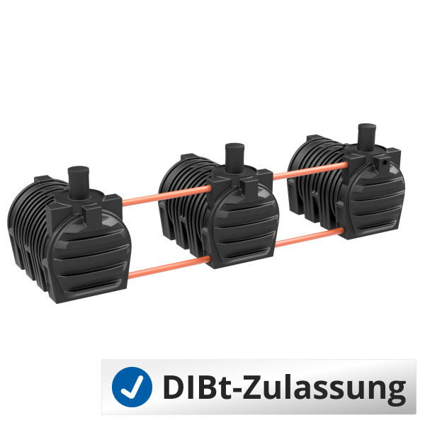 AQa.Line Abwassersystem 9000 L (mit DIBt-Zulassung)